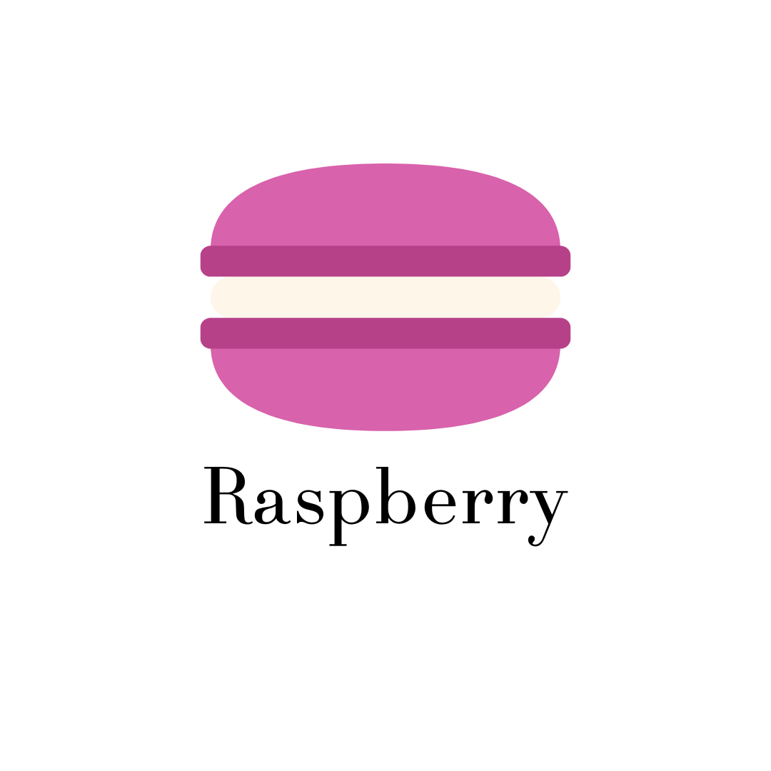 Raspberry Macaron