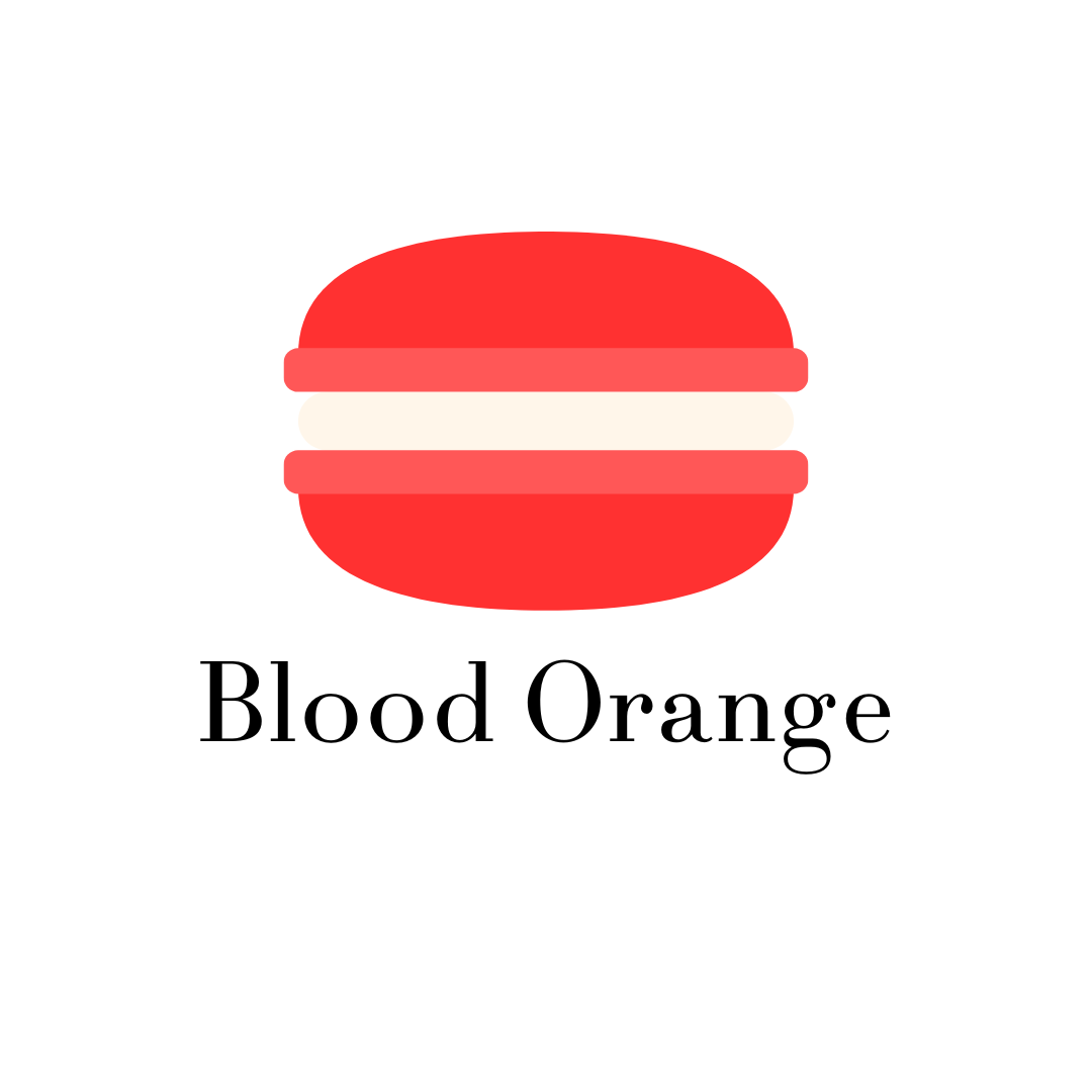 Blood Orange Macaron