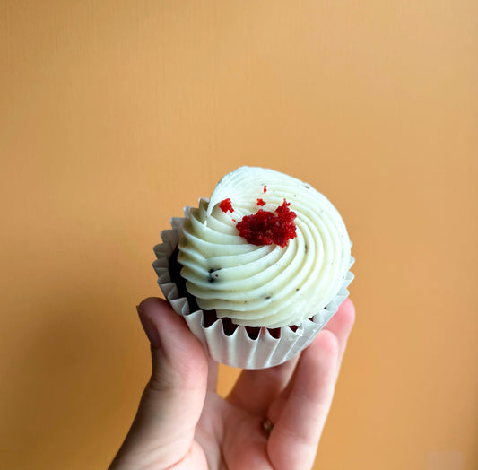 Red Velvet Oreo Cupcake