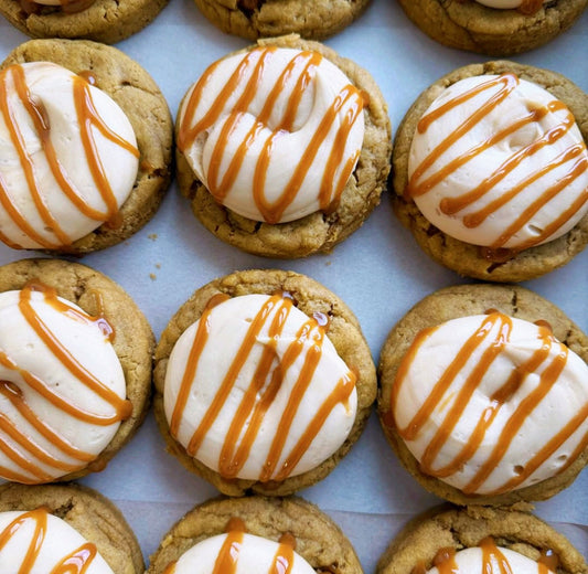 Caramel Pumpkin Cookie