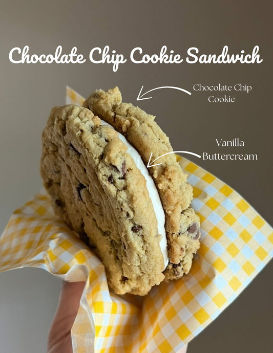 Chocolate Chip Cookie Sandwich